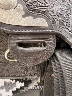 15.5 Blue Ribbon Western Show Saddle