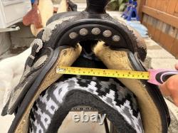 15.5 Blue Ribbon Western Show Saddle