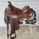 15.5 Circle Y Western Equitation Show Horse Saddle With Silver Sqhb