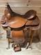 15.5 Circle Y All-around Roping Western Saddle Model 3767 Includes Tack Set