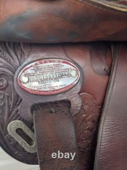 15.5 Circle Y Equitation Western Show Saddle