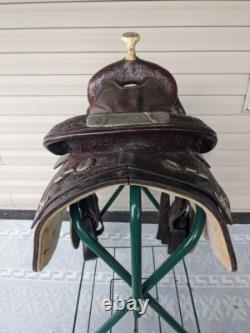 15.5 Circle Y Equitation Western Show Saddle
