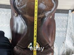 15.5 Circle Y Equitation Western Show Saddle