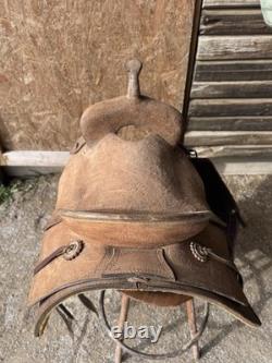 15.5 Corriente Ranch Saddle Rough Out Fqhb 7 Gullet