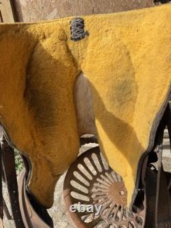 15.5 Corriente Ranch Saddle Rough Out Fqhb 7 Gullet