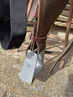 15.5 Corriente Ranch Saddle Rough Out Fqhb 7 Gullet