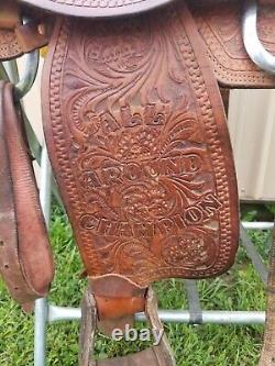 15.5 Corriente Western Ranch Roper Saddle