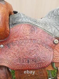 15.5 Corriente Western Ranch Roper Saddle