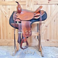 15.5 Crates Western Trail Saddle
