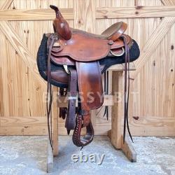 15.5 Crates Western Trail Saddle