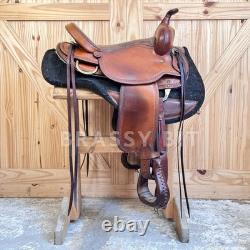 15.5 Crates Western Trail Saddle
