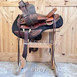 15.5 Crates Western Trail Saddle