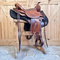 15.5 Crates Western Trail Saddle
