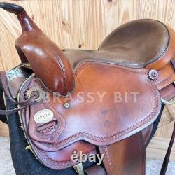 15.5 Crates Western Trail Saddle