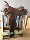 15.5 Hereford Roping Saddle-vintage Tex Tan Western/cutting/heeling/extra W