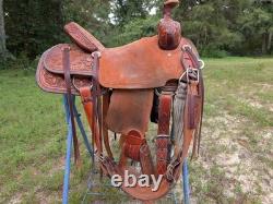 15.5 Inch Corriente Ranch saddle