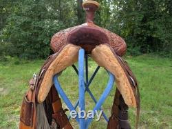 15.5 Inch Corriente Ranch saddle