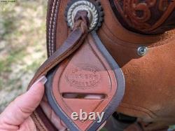 15.5 Inch Corriente Ranch saddle