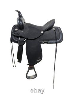 15.5 Inch Used Abetta Western Trail Saddle 513-10980
