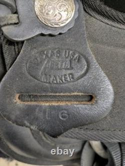 15.5 Inch Used Abetta Western Trail Saddle 513-10980