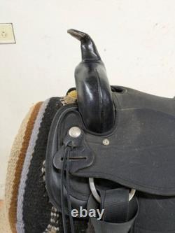 15.5 Inch Used Abetta Western Trail Saddle 513-10980