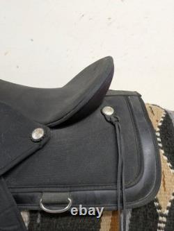 15.5 Inch Used Abetta Western Trail Saddle 513-10980