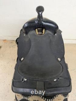15.5 Inch Used Abetta Western Trail Saddle 513-10980