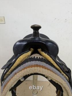 15.5 Inch Used Abetta Western Trail Saddle 513-10980