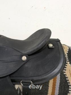15.5 Inch Used Abetta Western Trail Saddle 648-10917