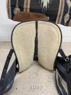 15.5 Inch Used Abetta Western Trail Saddle 648-10917