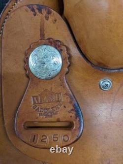 15.5 Inch Used Alamo Western All Around Saddle 782-6833