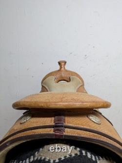 15.5 Inch Used Blue Ribbon Western Reining Saddle 1089-11403
