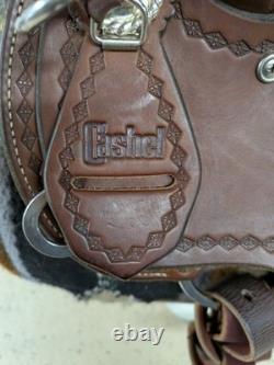 15.5 Inch Used Cashel Western Trail Saddle 980-10039