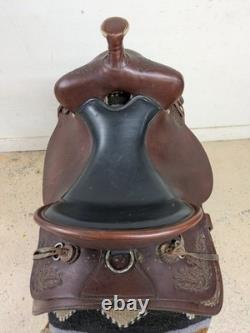 15.5 Inch Used Circle Y All Around Western Saddle 1038-10995