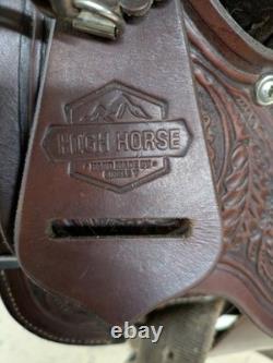15.5 Inch Used Circle Y Mesquite Western Trail Saddle 591-11133