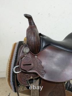 15.5 Inch Used Circle Y Mesquite Western Trail Saddle 591-11133
