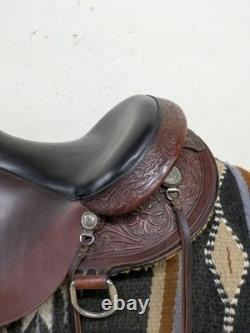 15.5 Inch Used Circle Y Mesquite Western Trail Saddle 591-11133