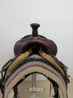 15.5 Inch Used Circle Y Mesquite Western Trail Saddle 591-11133