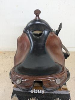 15.5 Inch Used DP Saddlery Quantum Western Trail Saddle 968-9834