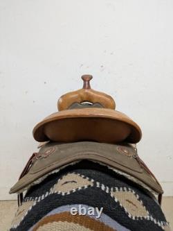 15.5 Inch Used Fabtron Western Trail Saddle 979-9961