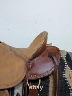 15.5 Inch Used McCall Western Trail Saddle 993-10250