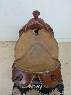 15.5 Inch Used McCall Western Trail Saddle 993-10250