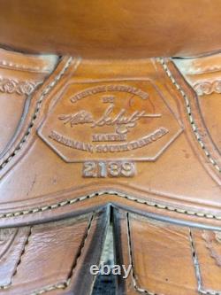 15.5 Inch Used Mike Schultz Western Ranch Saddle 1024-10715