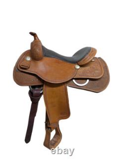 15.5 Inch Used Reinsman Reining Western Saddle 197-11545