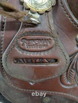 15.5 Inch Used Reinsman Western Trail Saddle 931-11094
