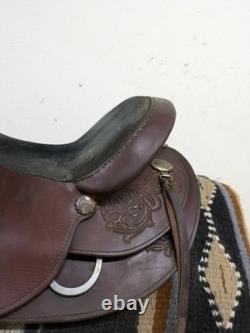 15.5 Inch Used Reinsman Western Trail Saddle 931-11094