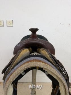 15.5 Inch Used Reinsman Western Trail Saddle 931-11094