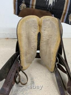15.5 Inch Used Reinsman Western Trail Saddle 931-11094