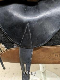 15.5 Inch Used Synergist Western Trail Saddle 435-7182