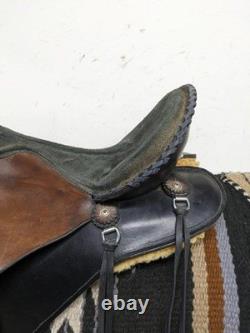 15.5 Inch Used Synergist Western Trail Saddle 435-7182